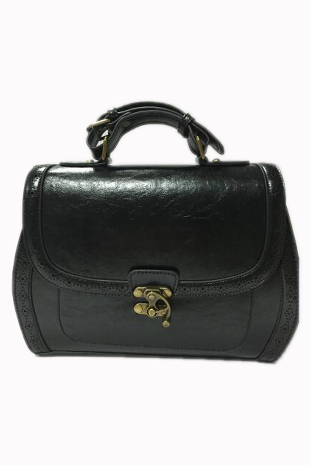 Stevie Vintage Handtasche schwarz