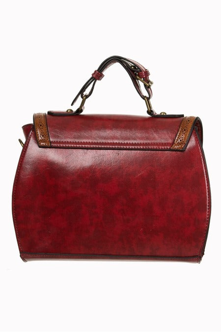 Stevie Retro Handtasche rot