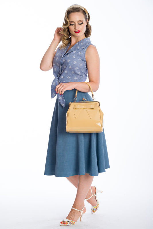 American Vintage Handtasche beige