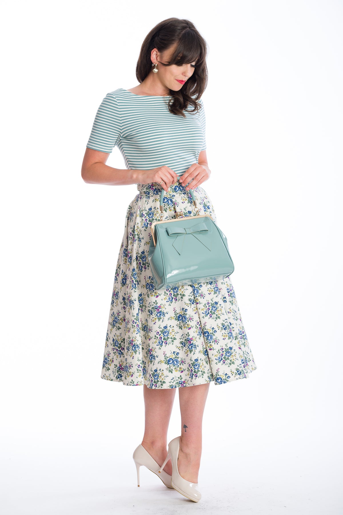 American Vintage Handtasche türkis