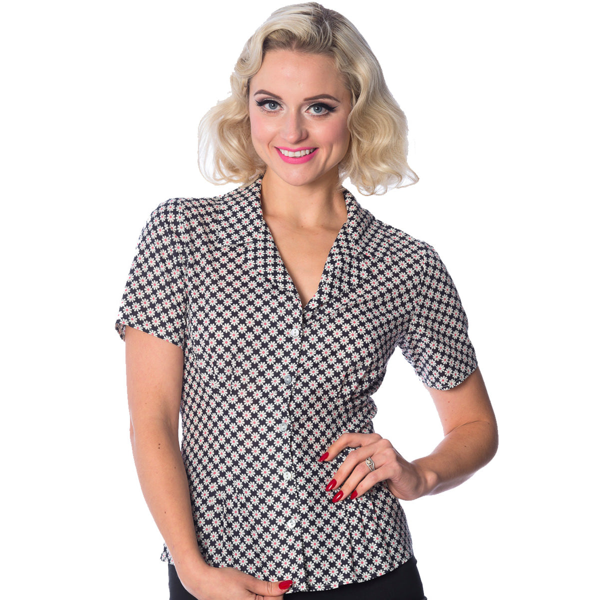 Ditsy Daisy Bluse