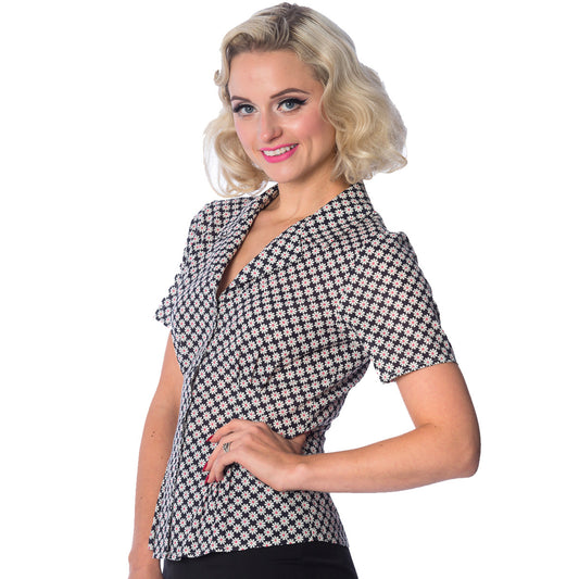 Ditsy Daisy Bluse