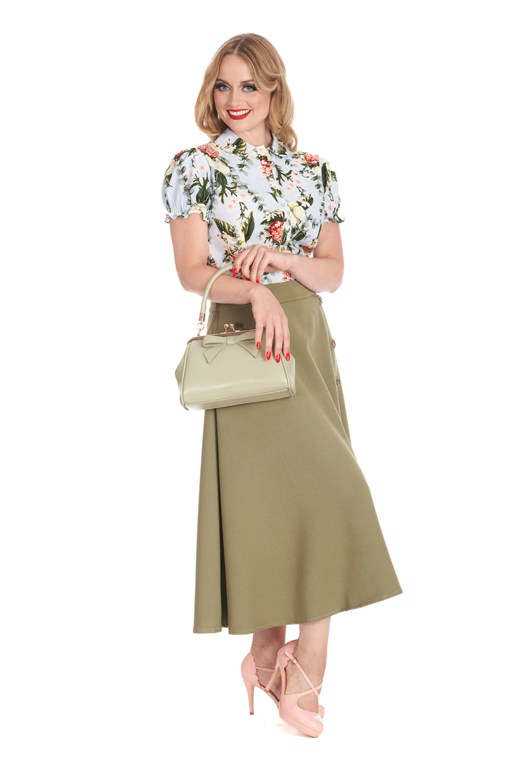 Bloom Vintage Bluse