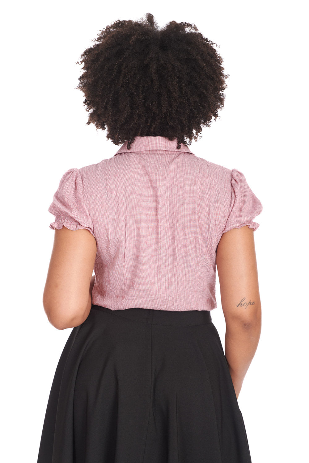 Heart on her Sleeves Bluse