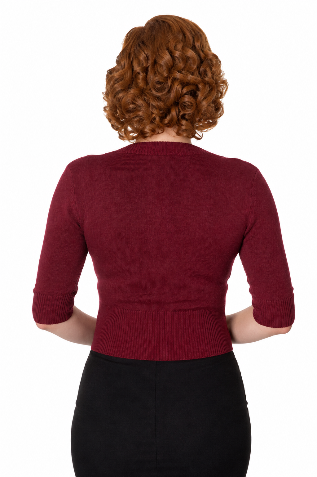 Sweet Dreamer Cardigan burgundy