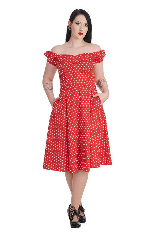 Sweet Spot Polka Dress
