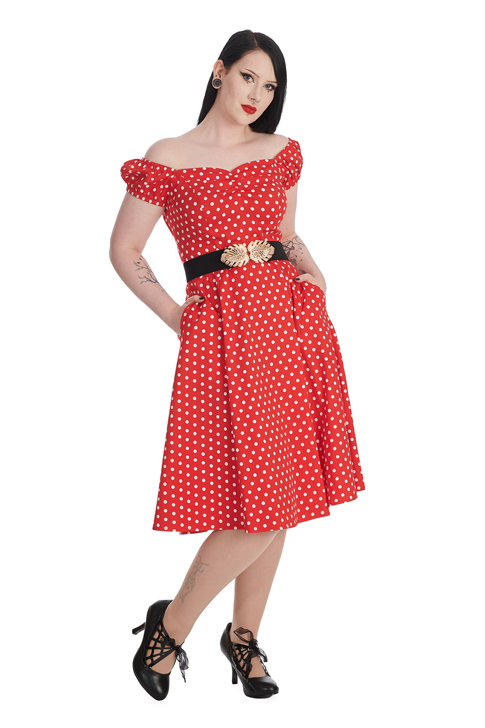 Sweet Spot Polka Dress