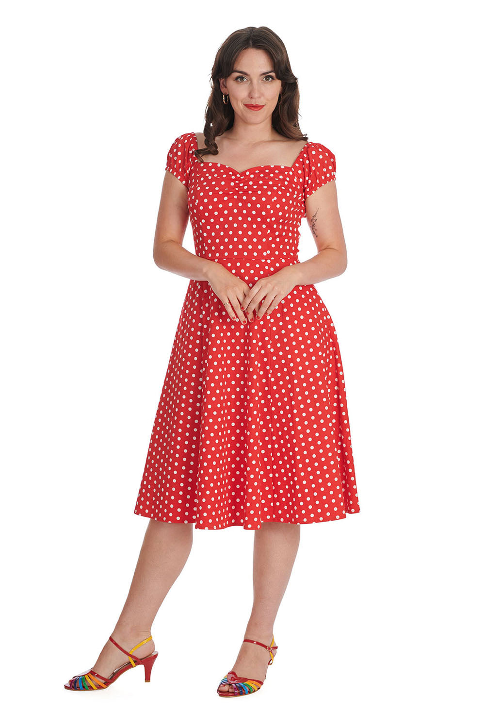 Sweet Spot Polka Dress