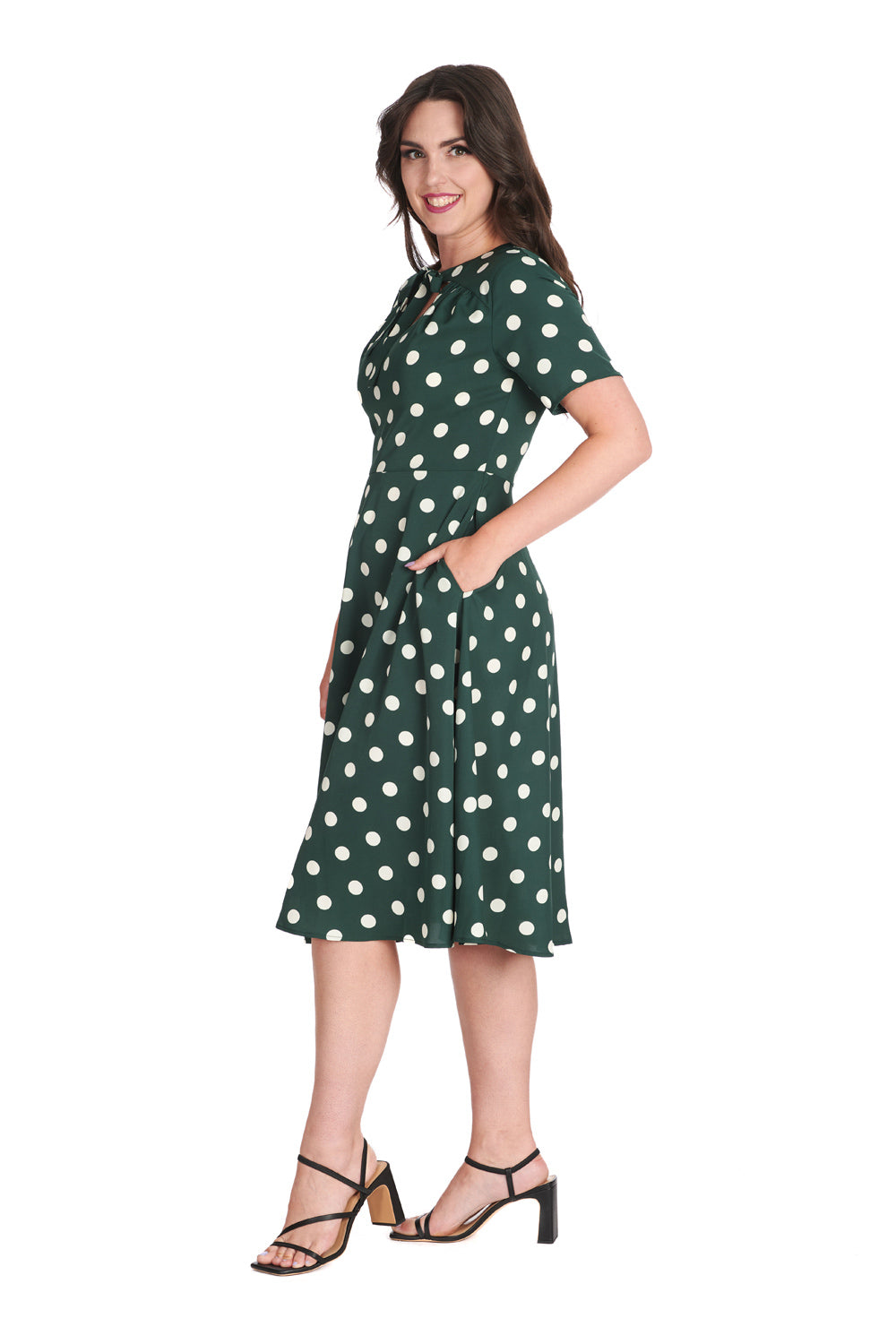 Spot Set Sail Swing Kleid grün