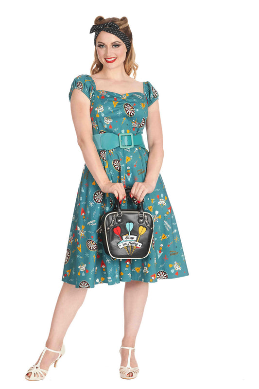 Keep em Fly Rockabilly Kleid