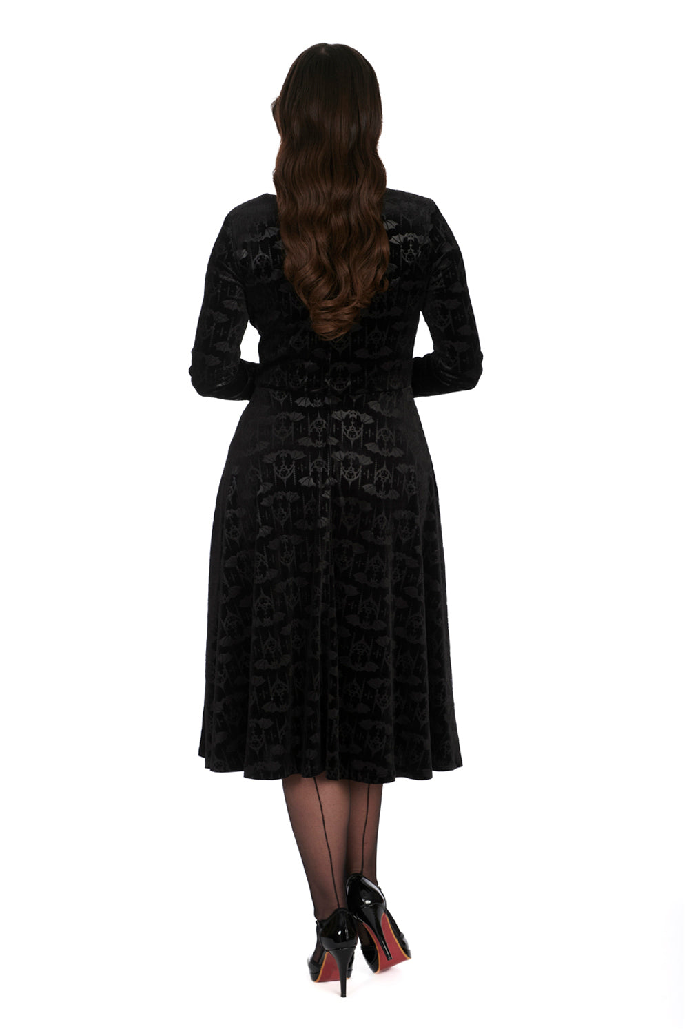 Velvet Bat Samt-Kleid