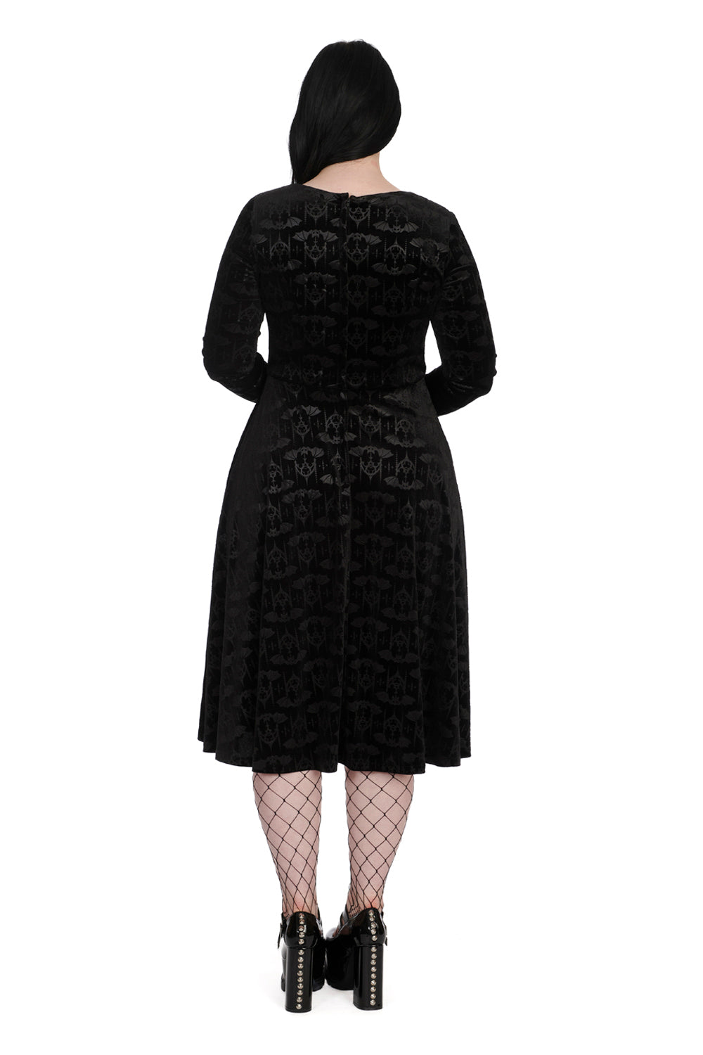 Velvet Bat Samt-Kleid