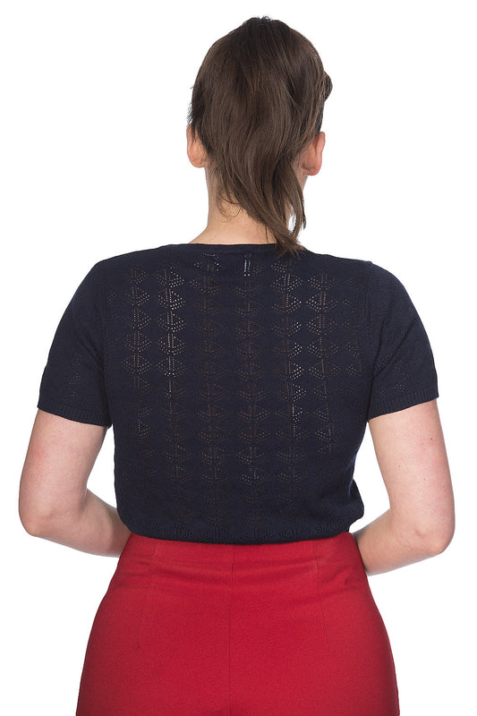 Nautical Jumper schwarz