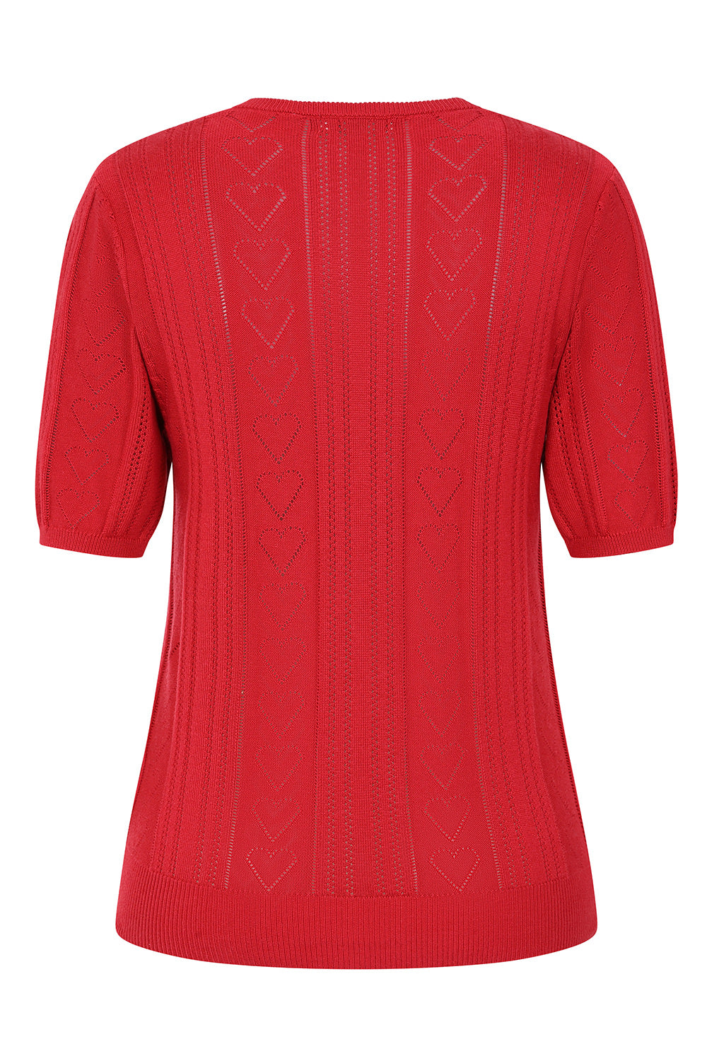 Red Ruby Hearts Jumper