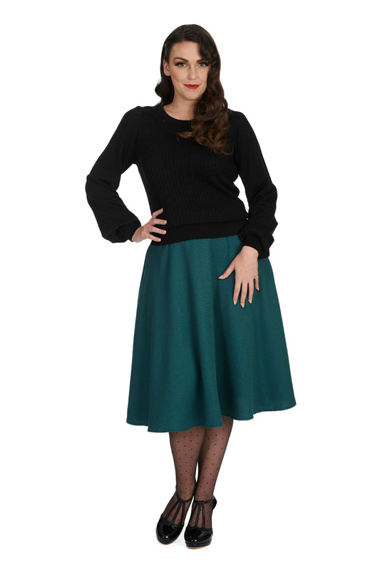 Una Jumper in schwarz