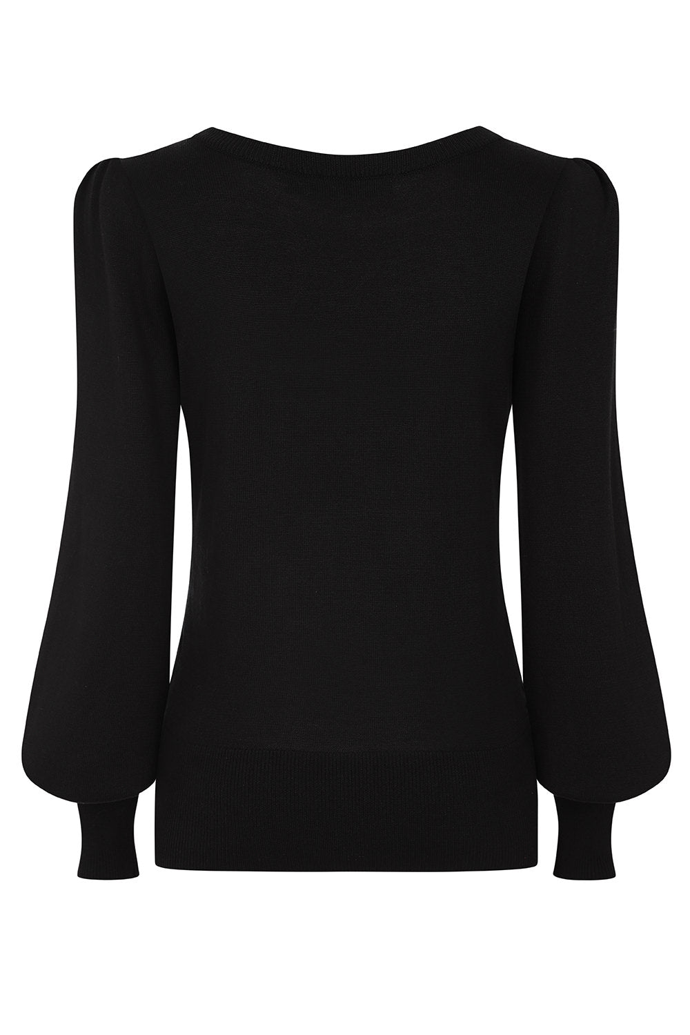 Una Jumper in schwarz