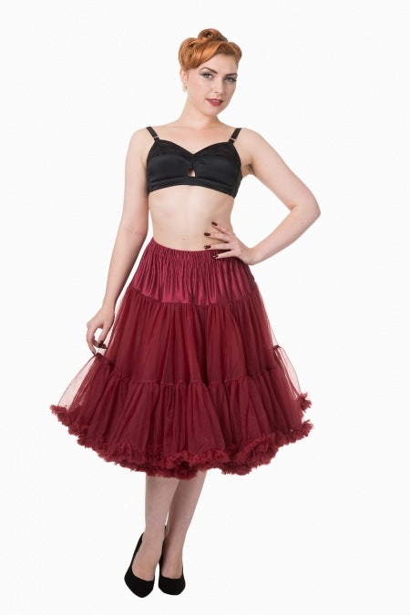 Petticoat 70cm burgundy