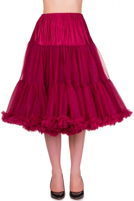 Petticoat 70cm burgundy