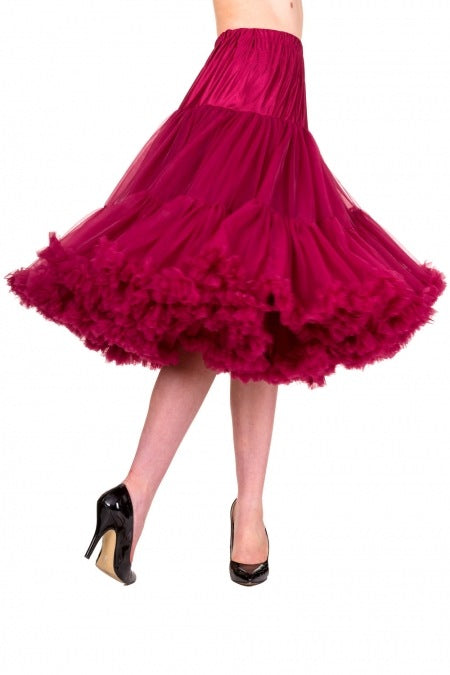 Petticoat 70cm burgundy