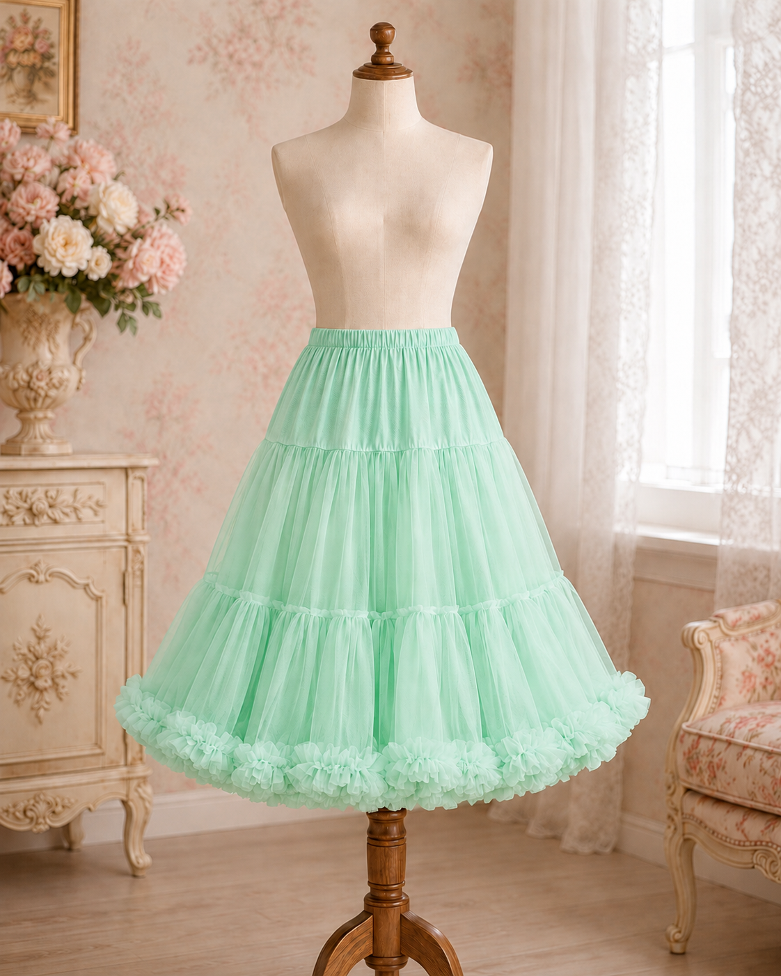 Petticoat 66 cm mint