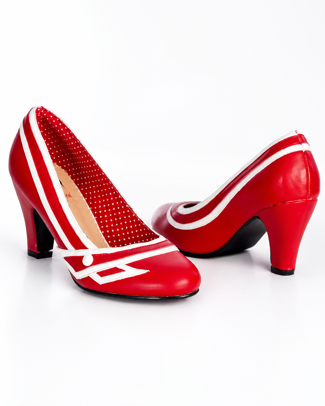 Red Kelly Nautical Pumps