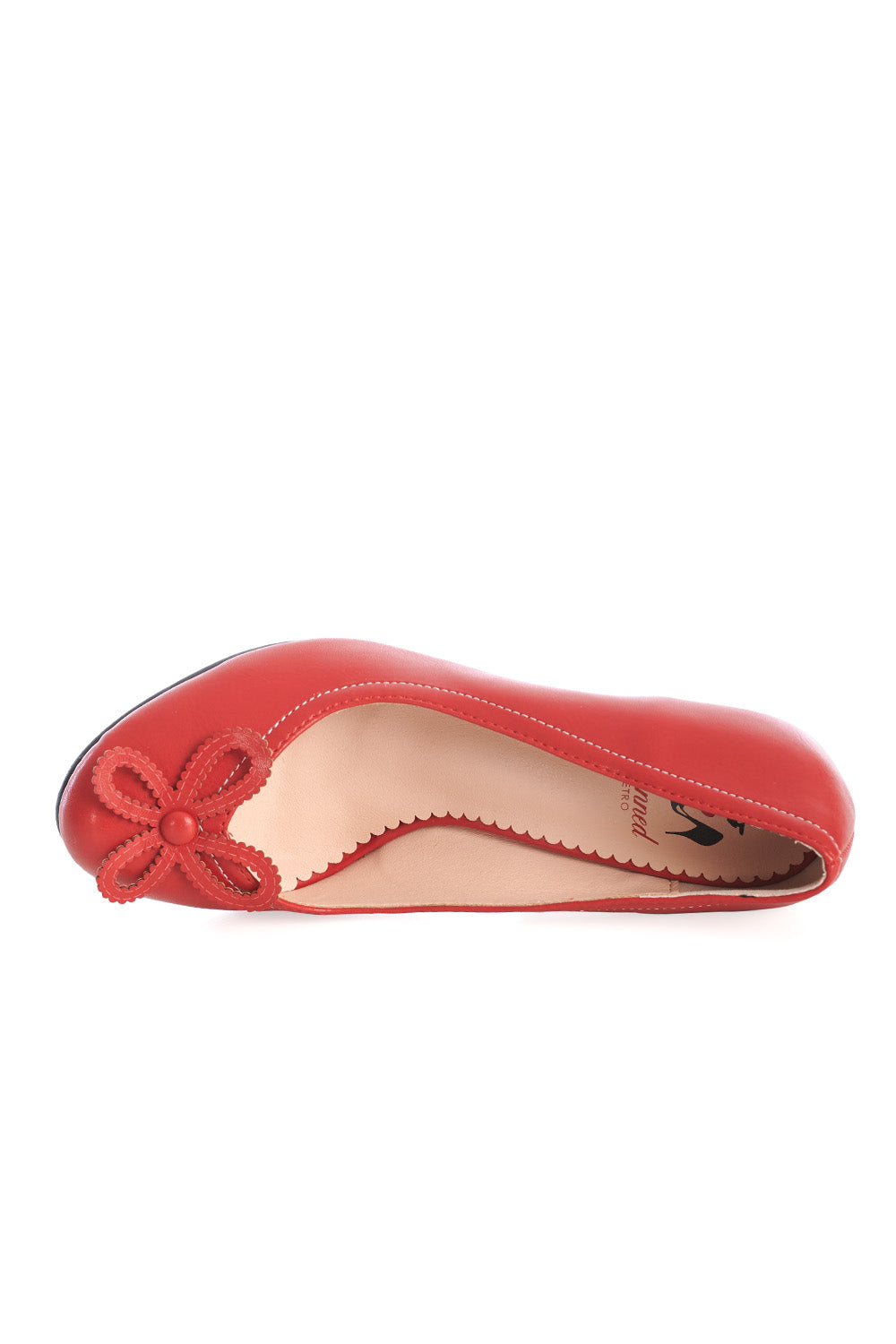 Noelle 50s Bow Pumps rot