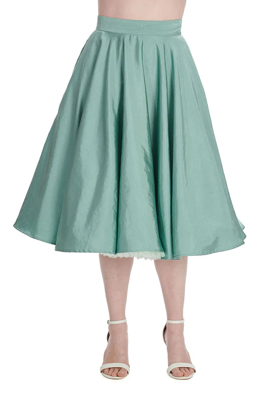Summer Silky Skirt hellgrün