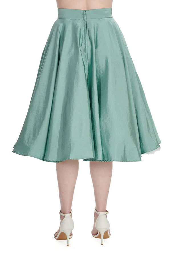 Summer Silky Skirt hellgrün