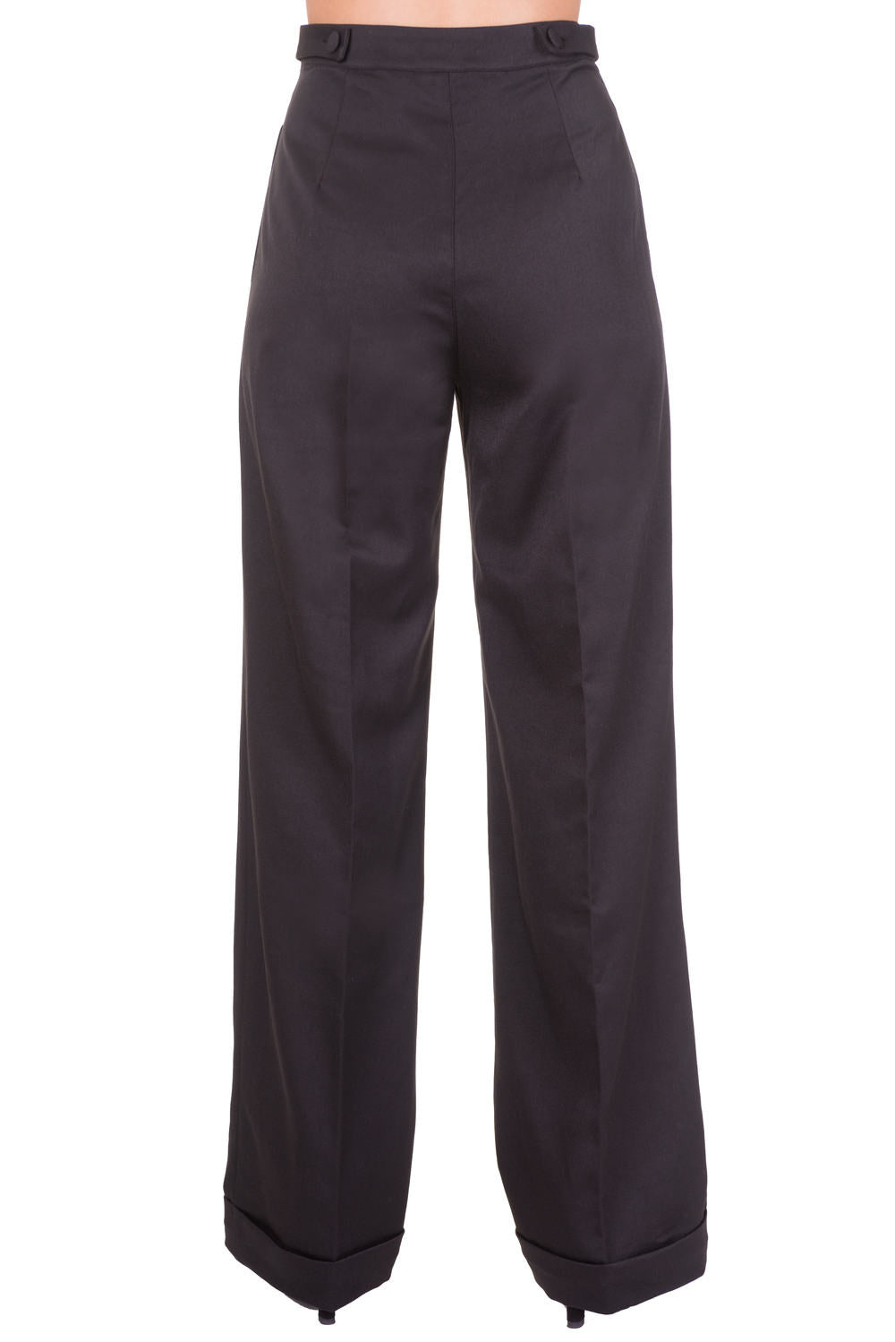 Party On Vintage Trousers schwarz