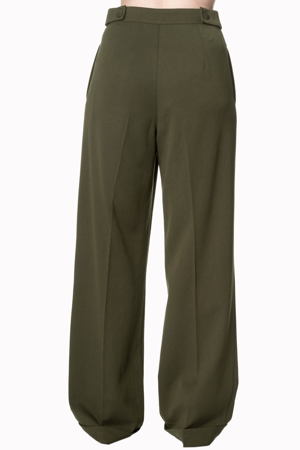 Party On Vintage Trousers olive