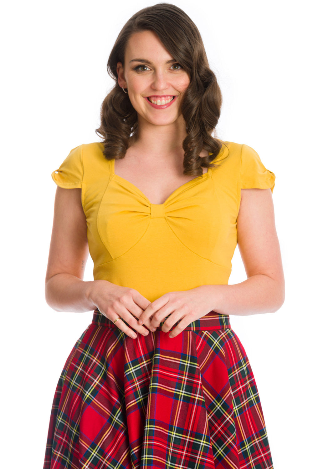 Sweet Summer Top mustard
