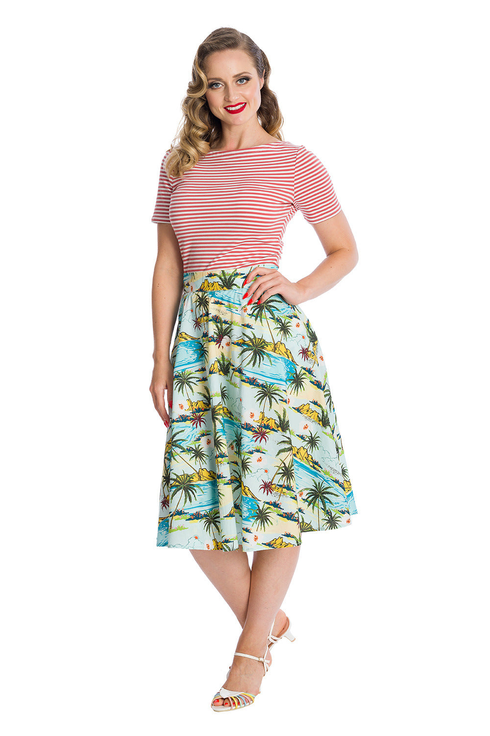 Szizzle Stripe Top pink