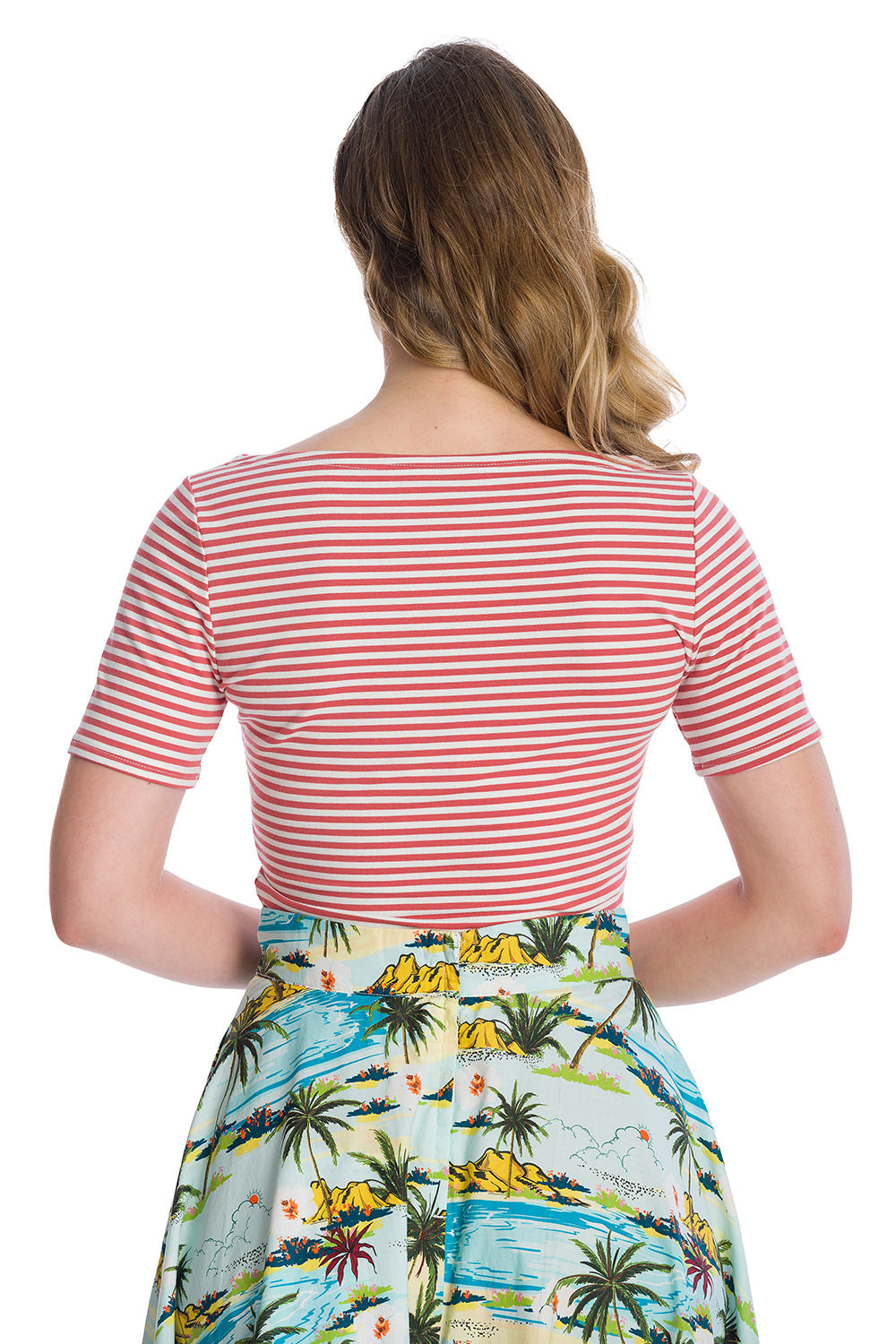 Szizzle Stripe Top pink