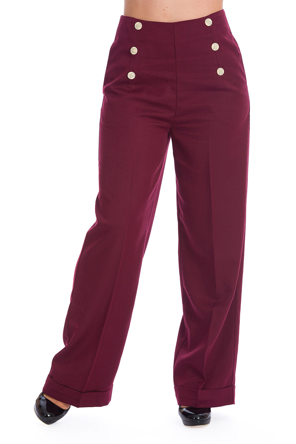 Adventure Ahead Trousers burgundy