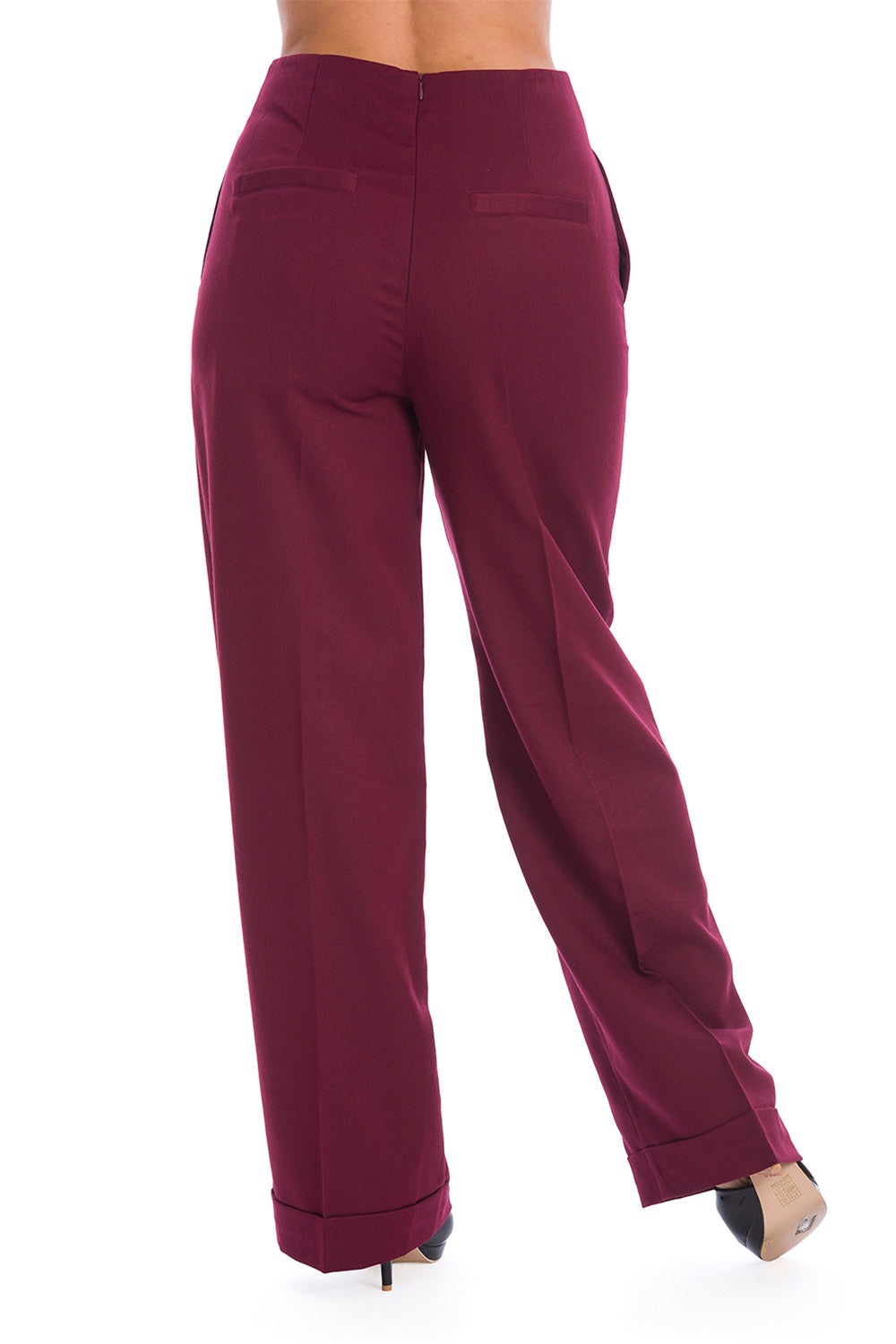 Adventure Ahead Trousers burgundy