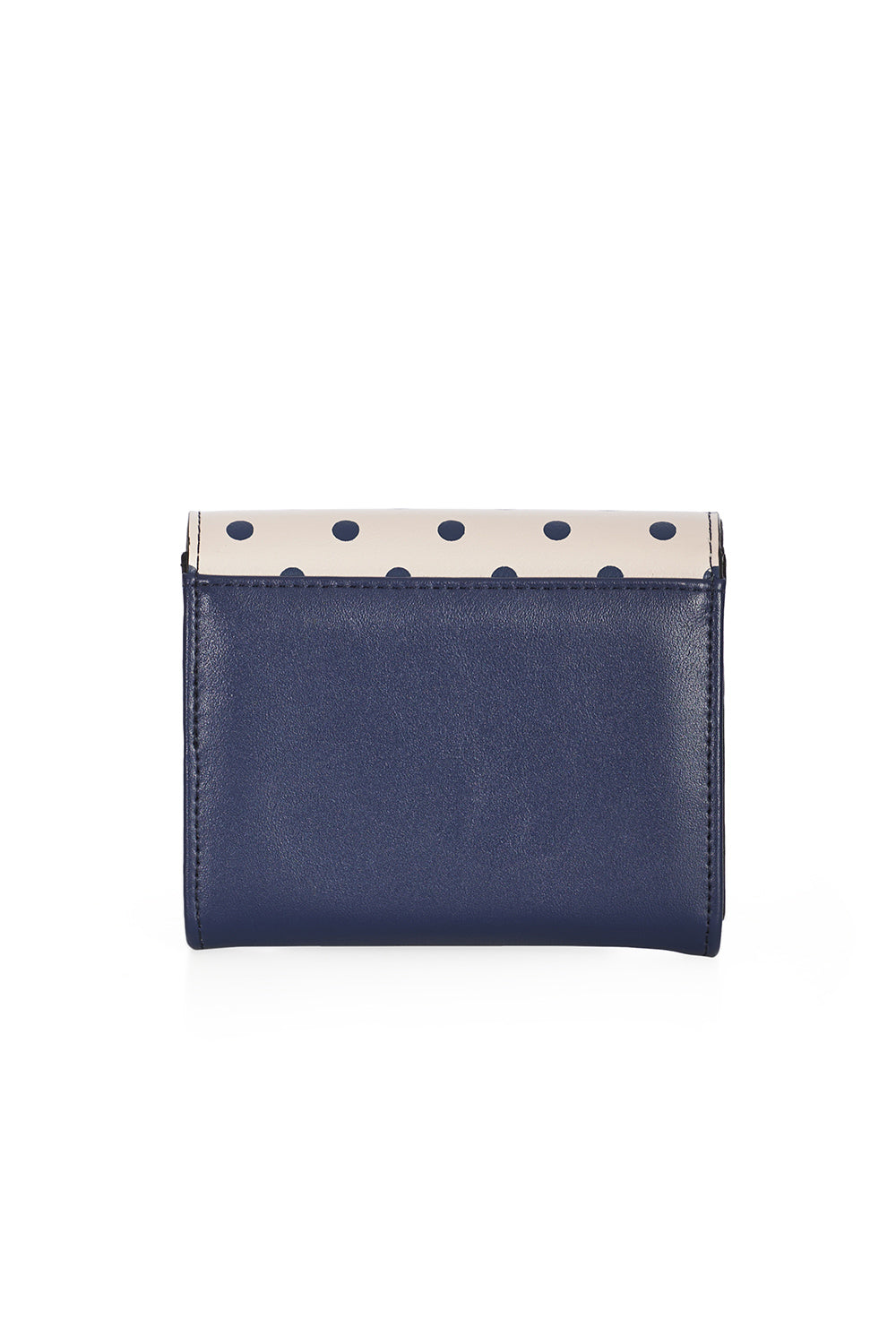 Poppy Polka Geldbeutel navy-creme