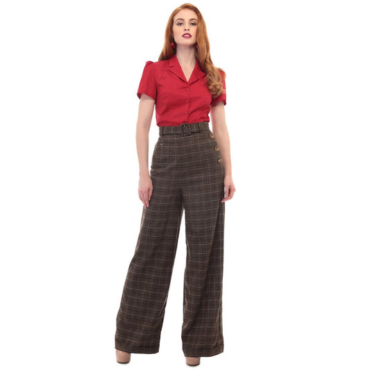 Gertrude 1940er Hose - Plus Size