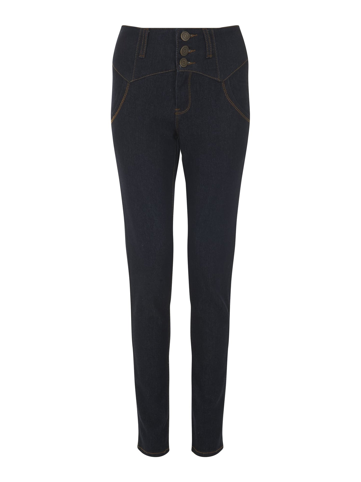Rebel Kate Highwaist Jeans navy - Plus Size