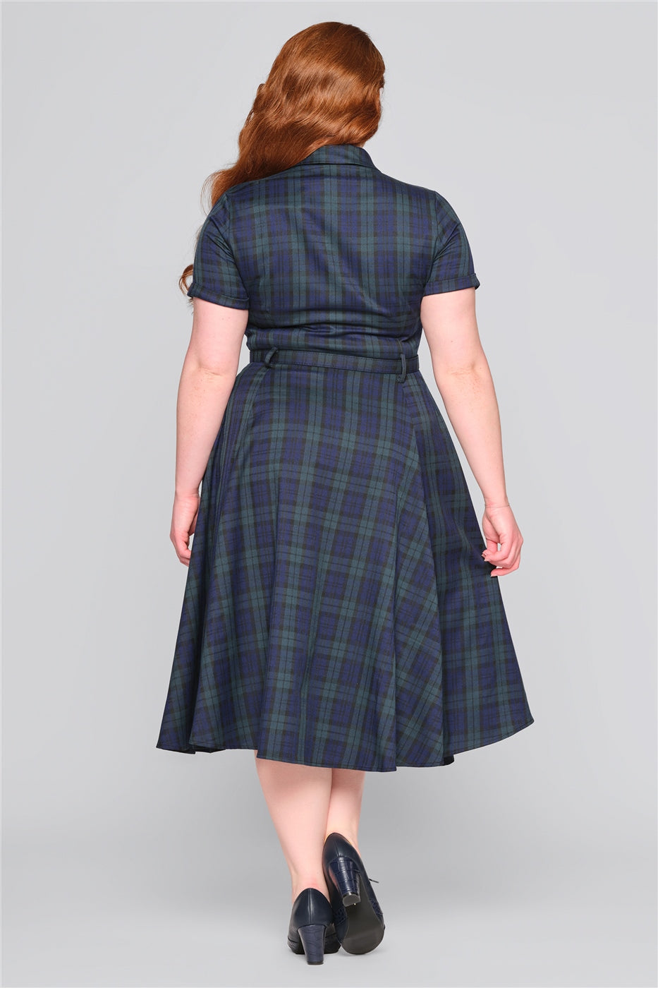Caterina Blackwatch Vintage Kleid