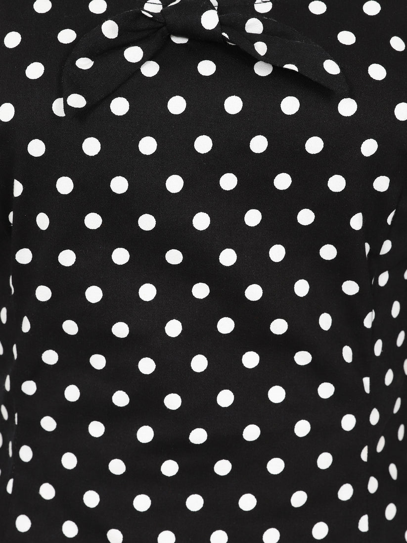 Suzy Polka Top Plus Size