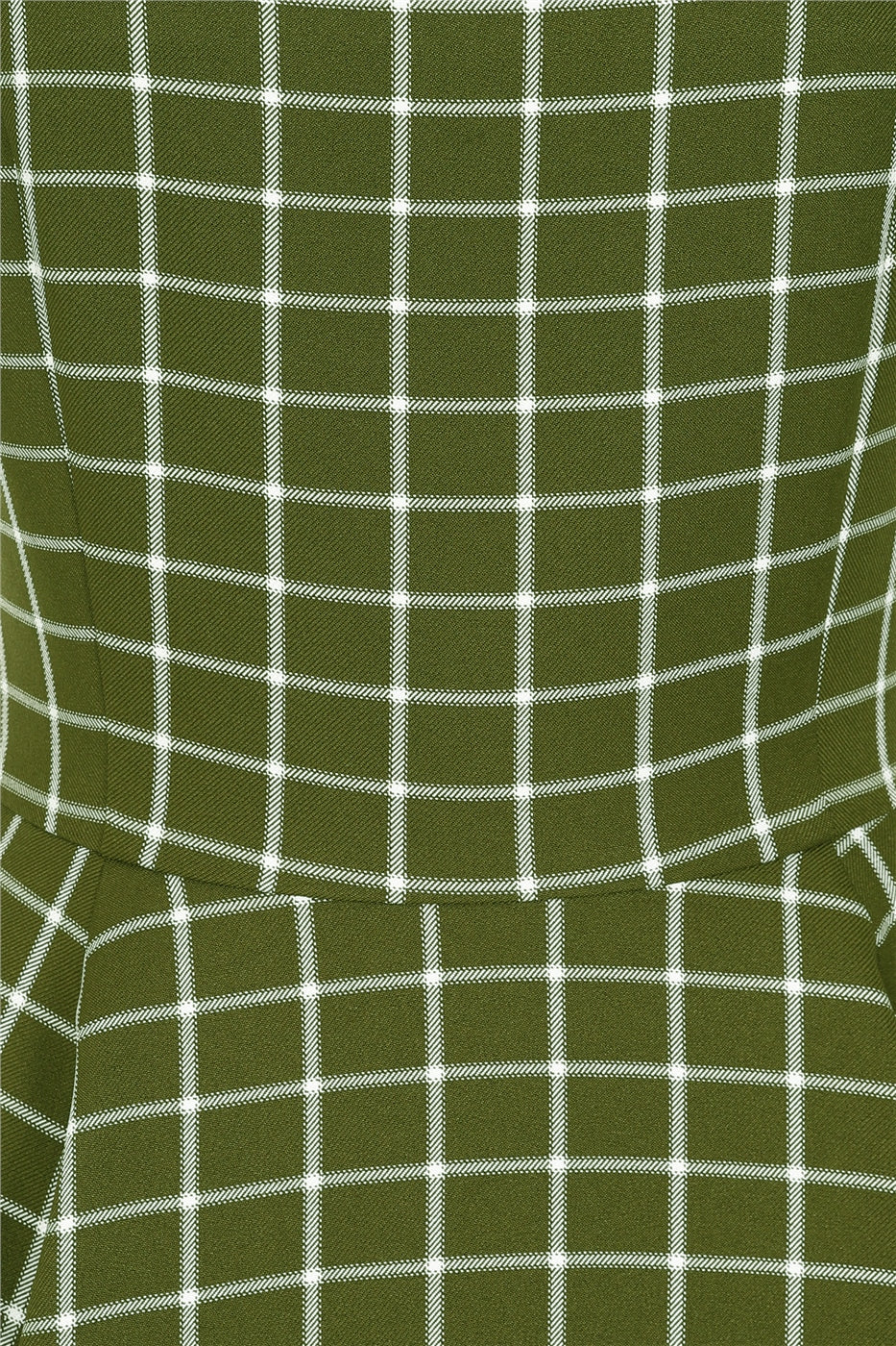 Eloise Acres Kleid grün-kariert