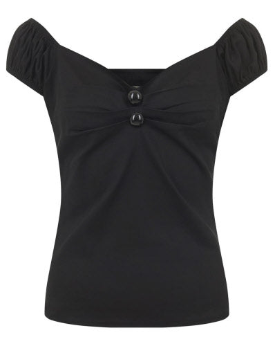 Dolores Top schwarz