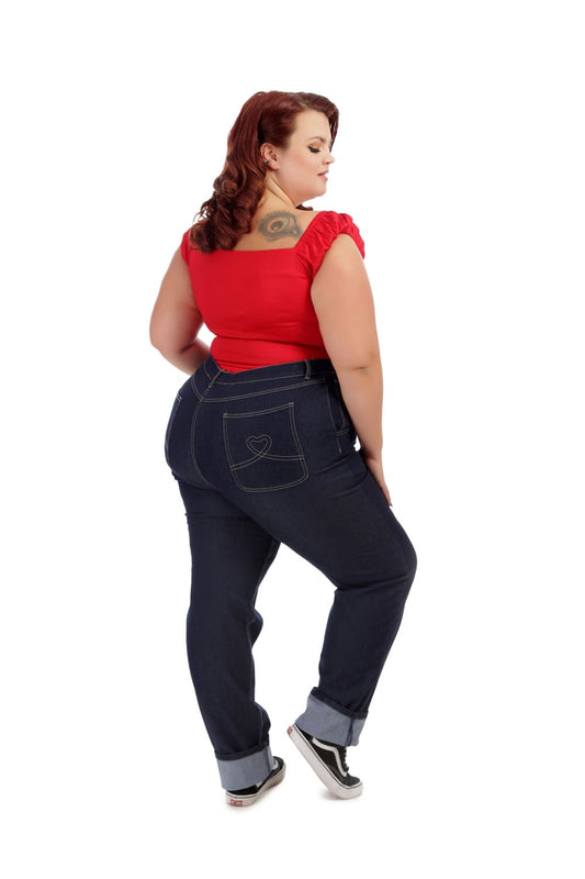 Monroe Plain Jeans - Plus Size