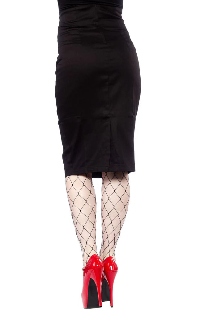 Fiona Bleistiftrock schwarz