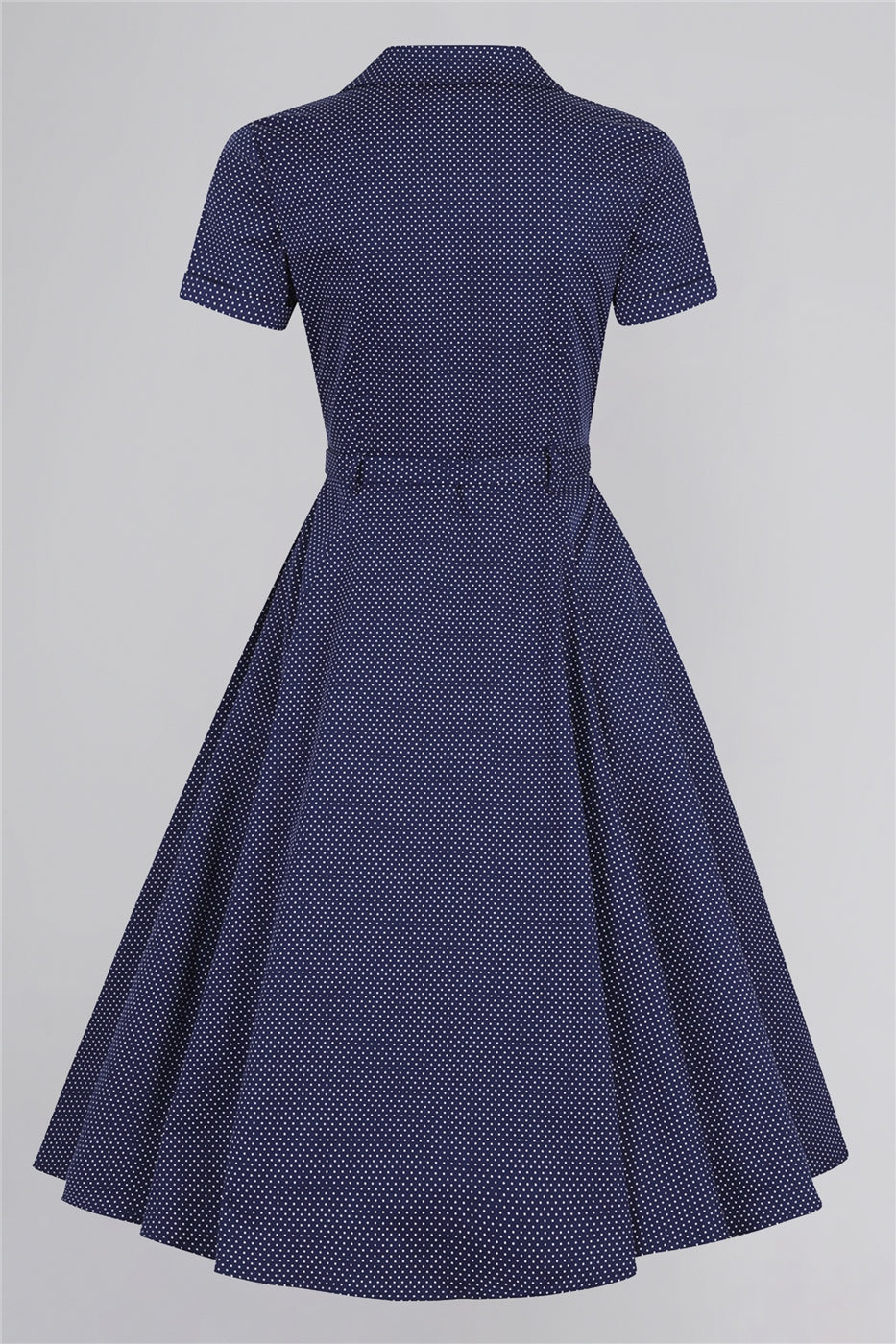 Mini Polka Caterina Kleid navy