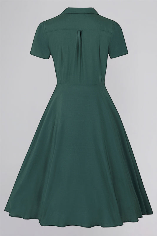 Gayle Vintage Kleid grün