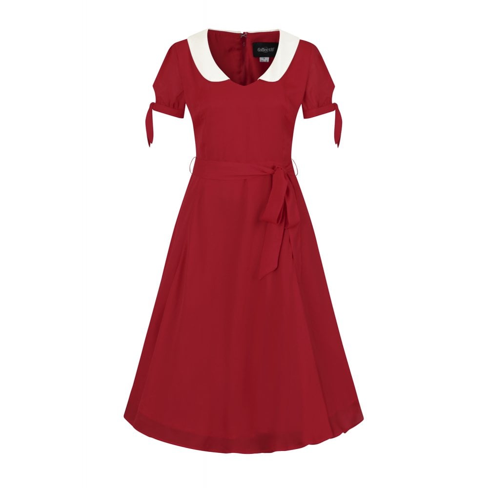 Mirella Kleid uni rot