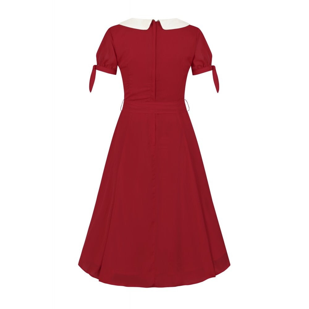 Mirella Kleid uni rot