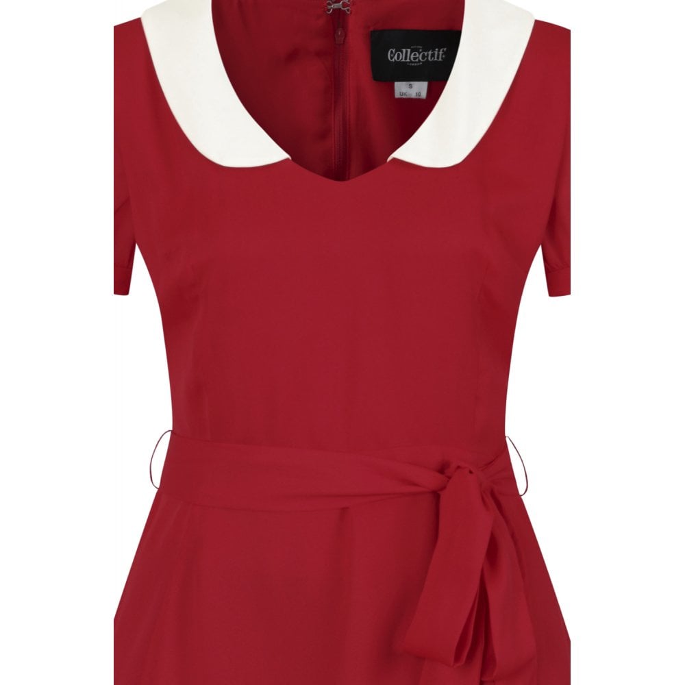 Mirella Kleid uni rot