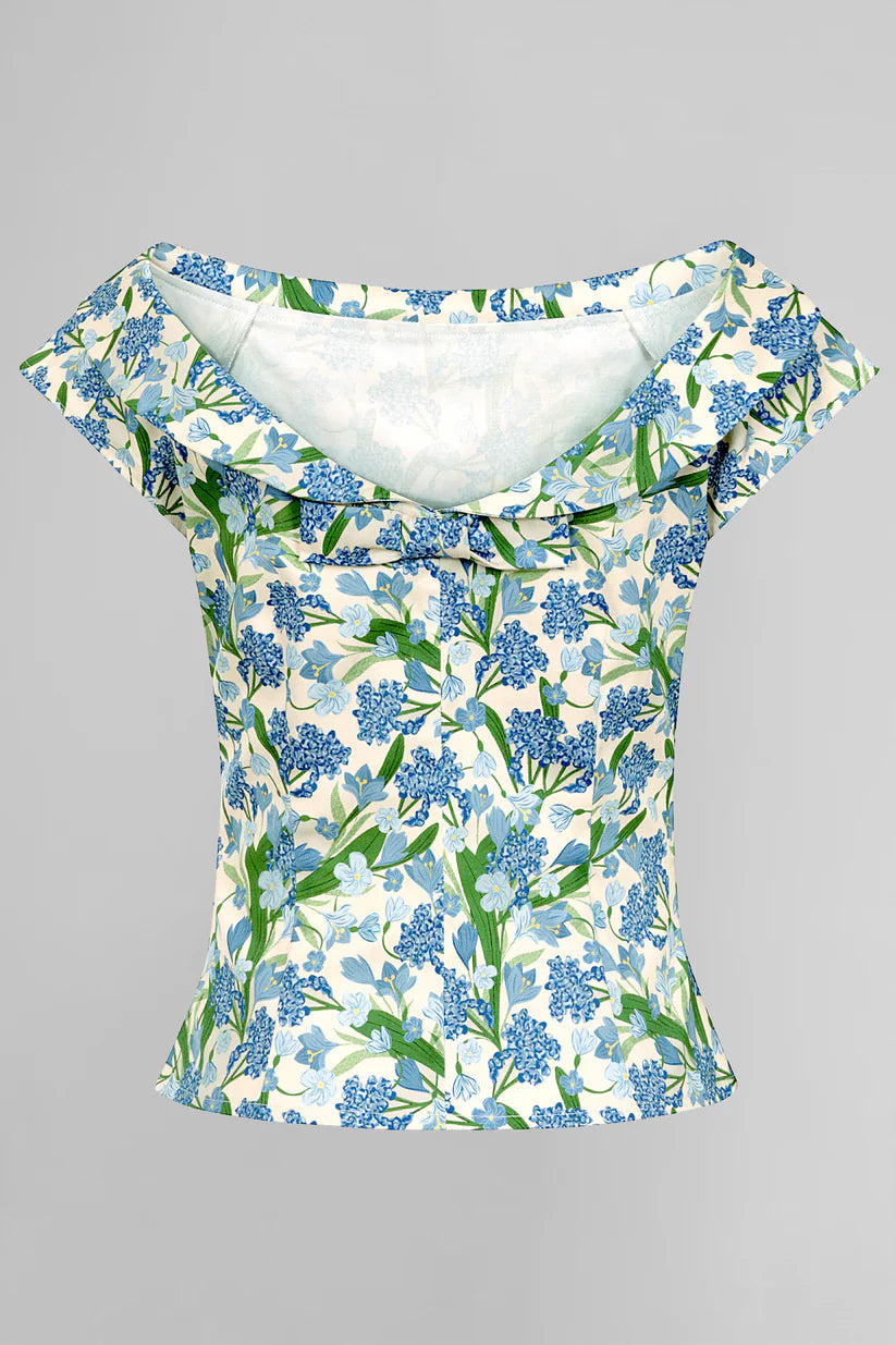 Dreamy Floral Cordelia Top
